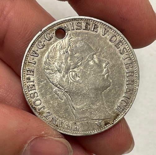 Austria - 1858-M Silver Thaler - Popular
