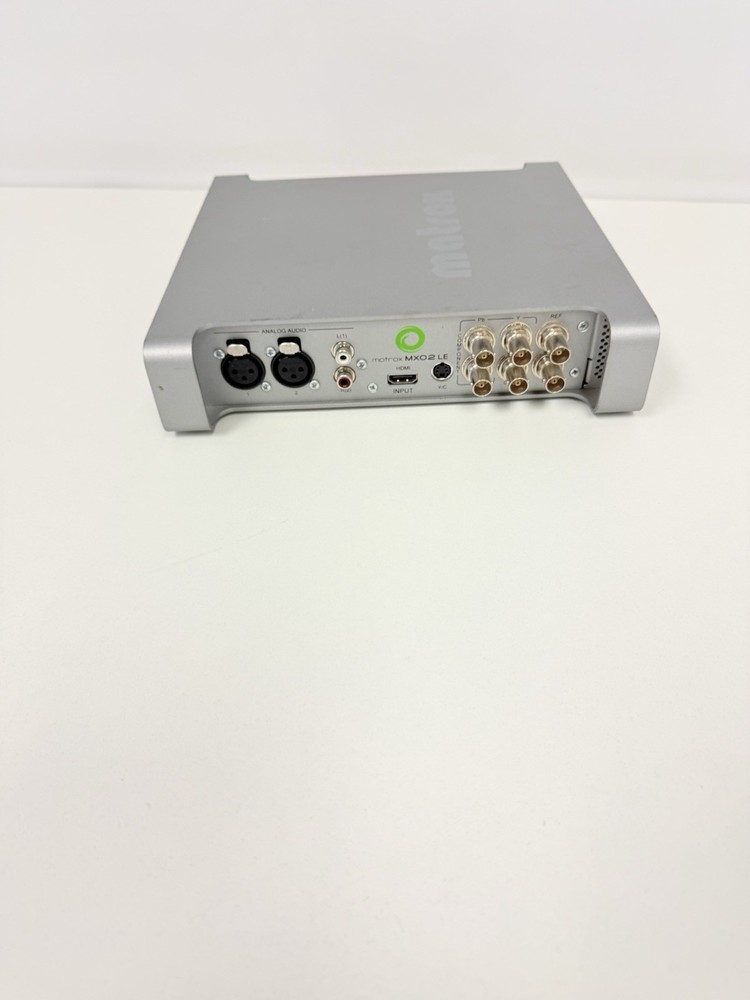 Matrox MX02 LE with MAX Professional Video Editing Tested