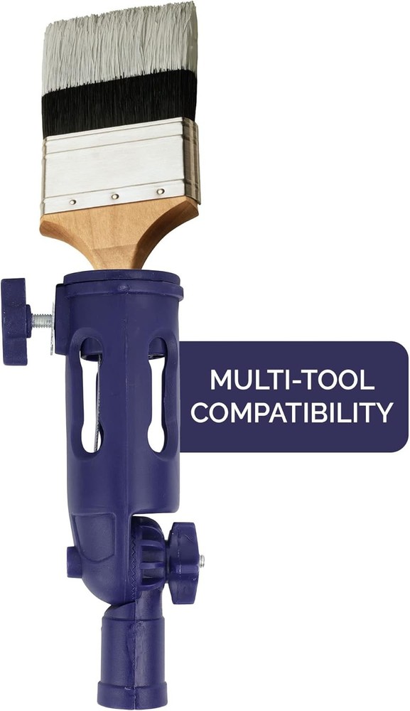 Foxtrot Paint Brush Extender Multi Angle Pole Attachment Roller Holder