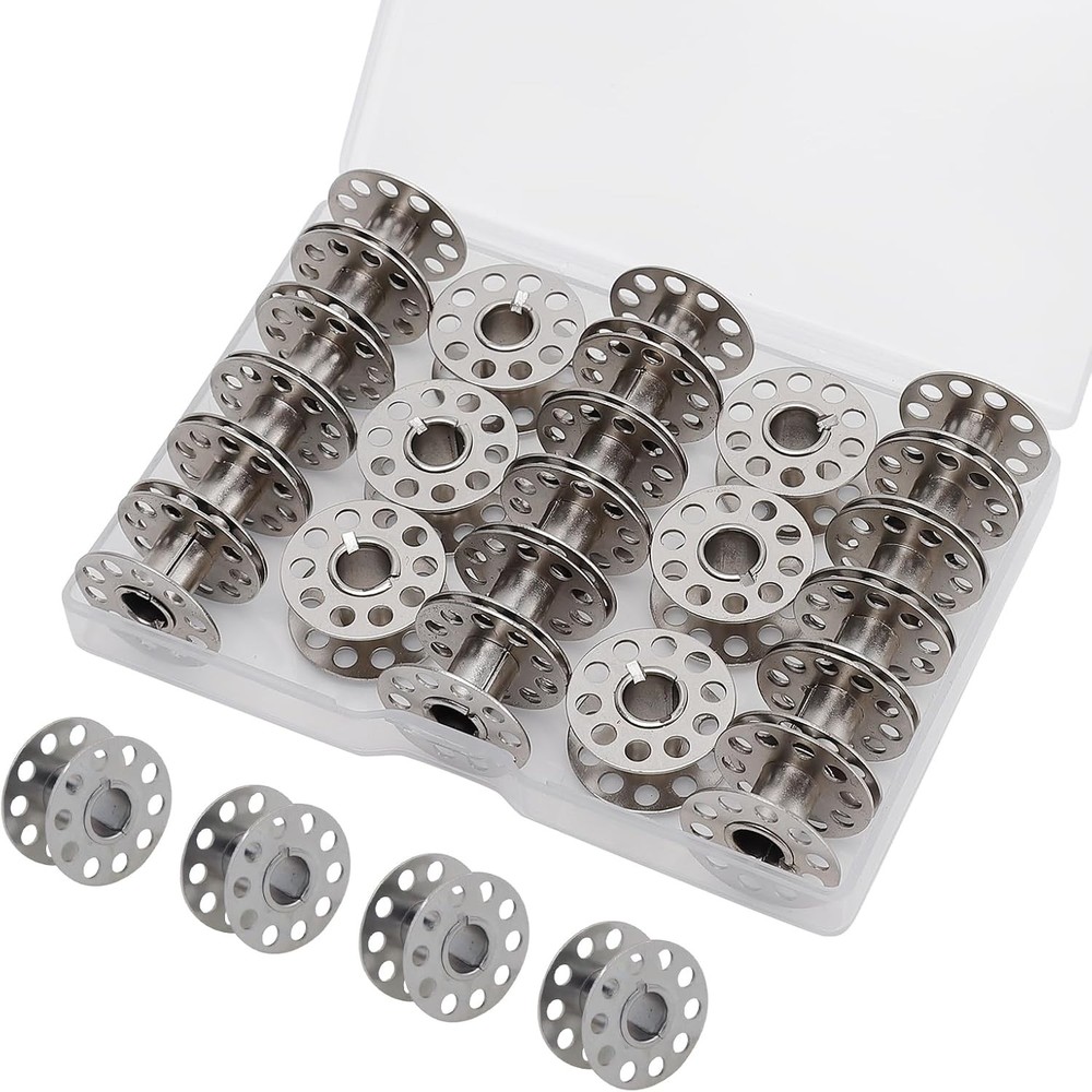 Metal Sewing Machine Bobbins Universal Compatible