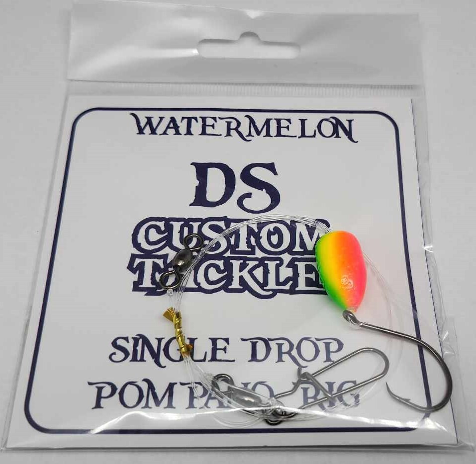 Single Drop Pompano Rig with bullet float