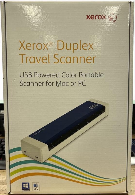 Xerox Duplex Travel Scanner
