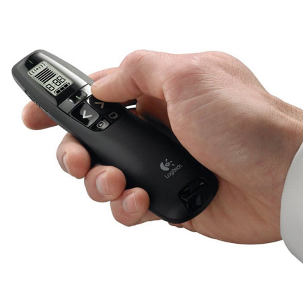 Logitech R800 Wireless Presenter Remote Control, Black