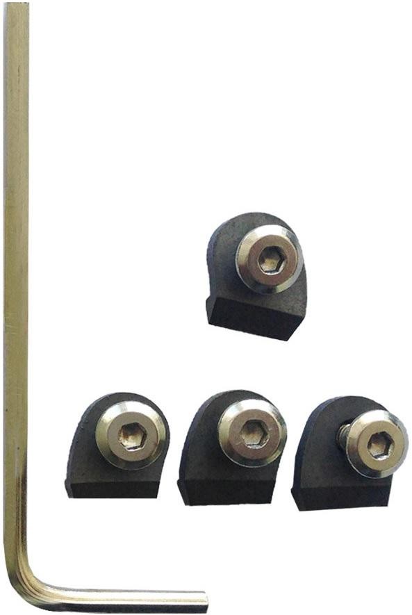 DANCO REPLACEMENT TUNGSTEN CARBIDE BLADE UNIVERSAL CUTTER REPLACEMENT KIT 4PK