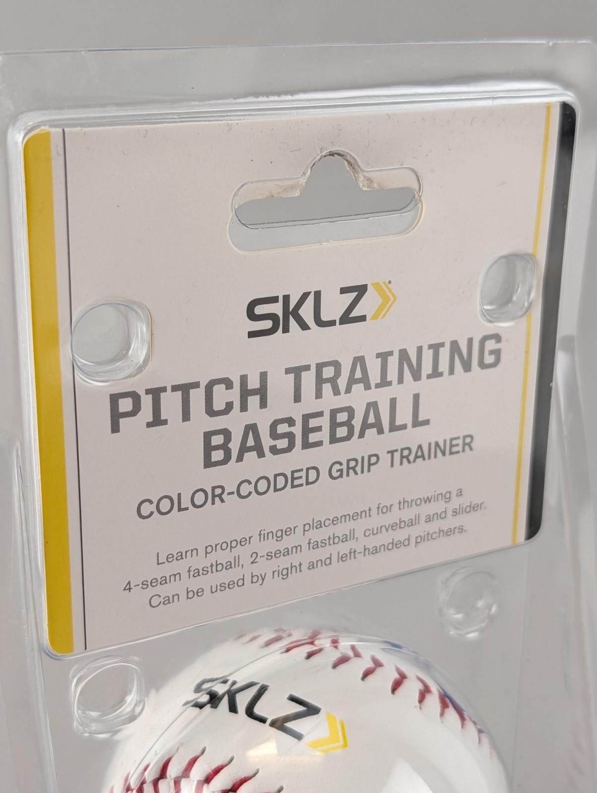 SKLZ Pitch Training Baseball Right Hand Throw Color Coded New