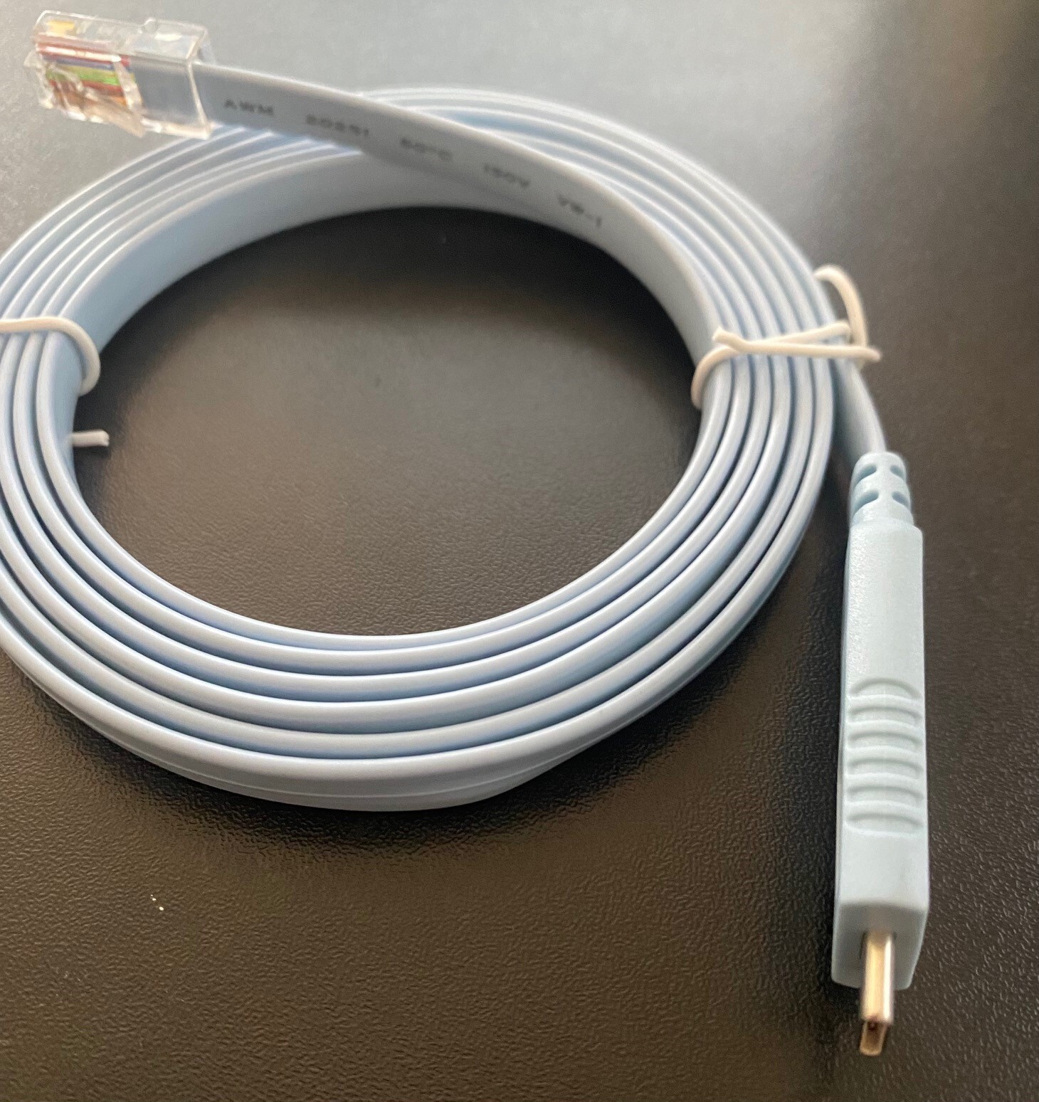 FTDI Chip USB Type C to RJ45 Console Cable Cisco Router CAB-CONSOLE-USB-C