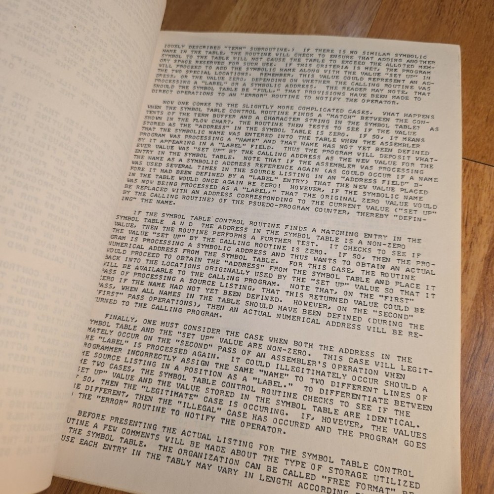 8080 Assembler Program Manual by Nat Wadsworth 1975 Scelbi Computer