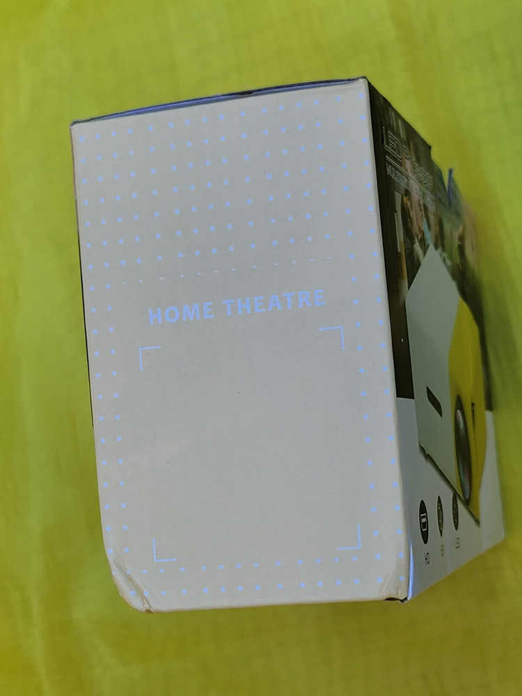 LED Projector Multimedia Home Theater USB HDMITested & Working Condition AS IS