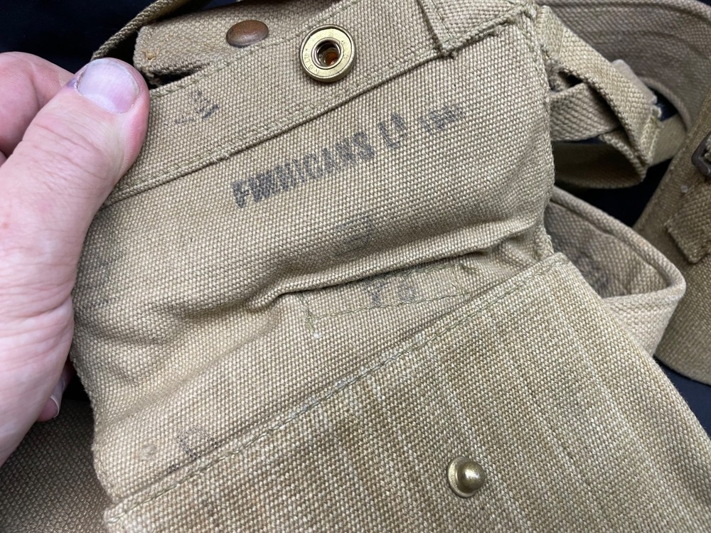 WW2 Officer's Webbing Set - 48" Complete WW2 British Army in Superb Condition