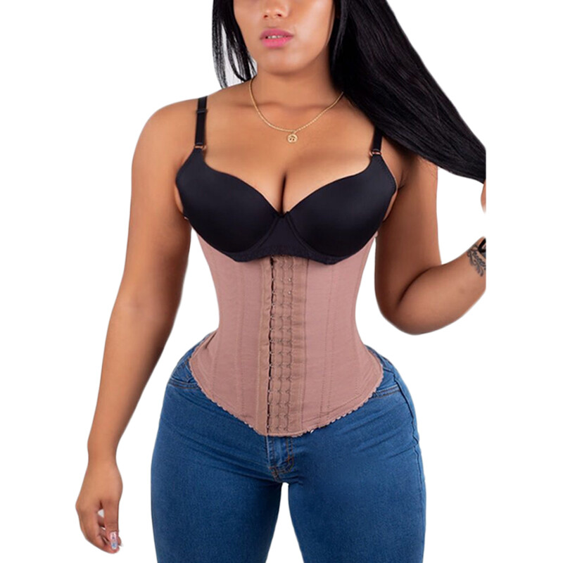 Fajas Reductoras Colombianas 100% Latex Waist Trainer Cincher Body Shaper Corset