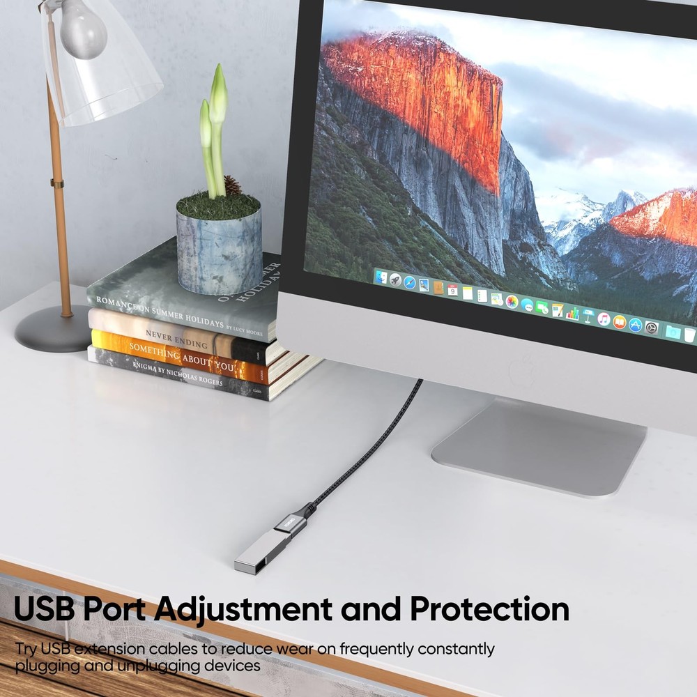 USB Extension Cable 15 ft Long, Type A 3.0 Extender 5Gbps Data 15 Feet