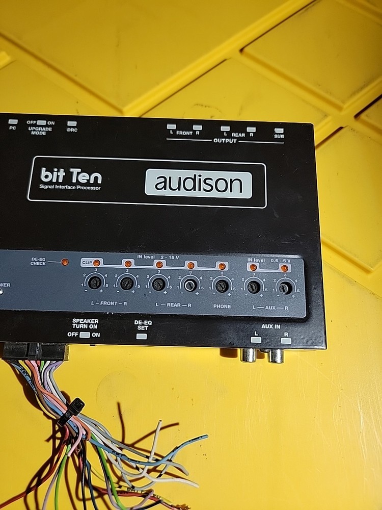 Audison Bit Ten Multi-Function Signal Interface Digital Processor