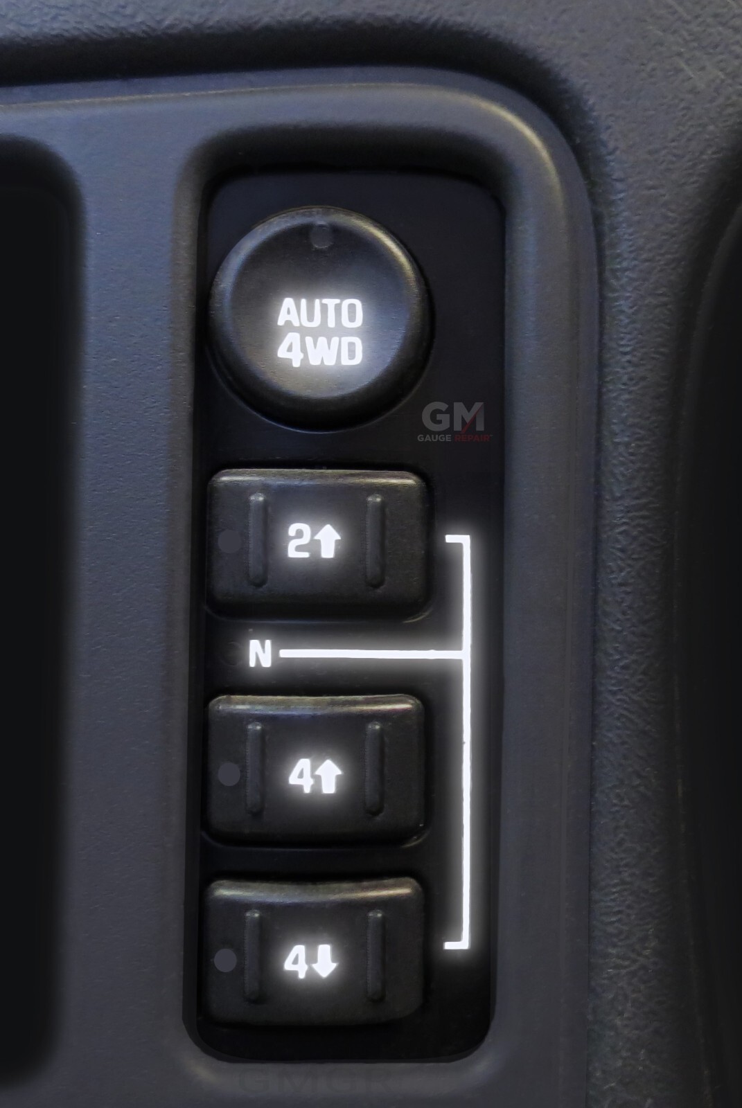 Dash Bulb to LED Conversion Kit with White LEDs 2003 04 05 06 GM Truck and SUVs