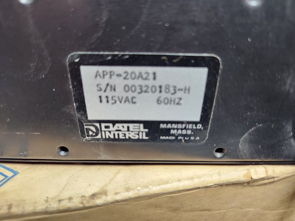 DATEL INTERSIL PRINTER APP-20 NOS
