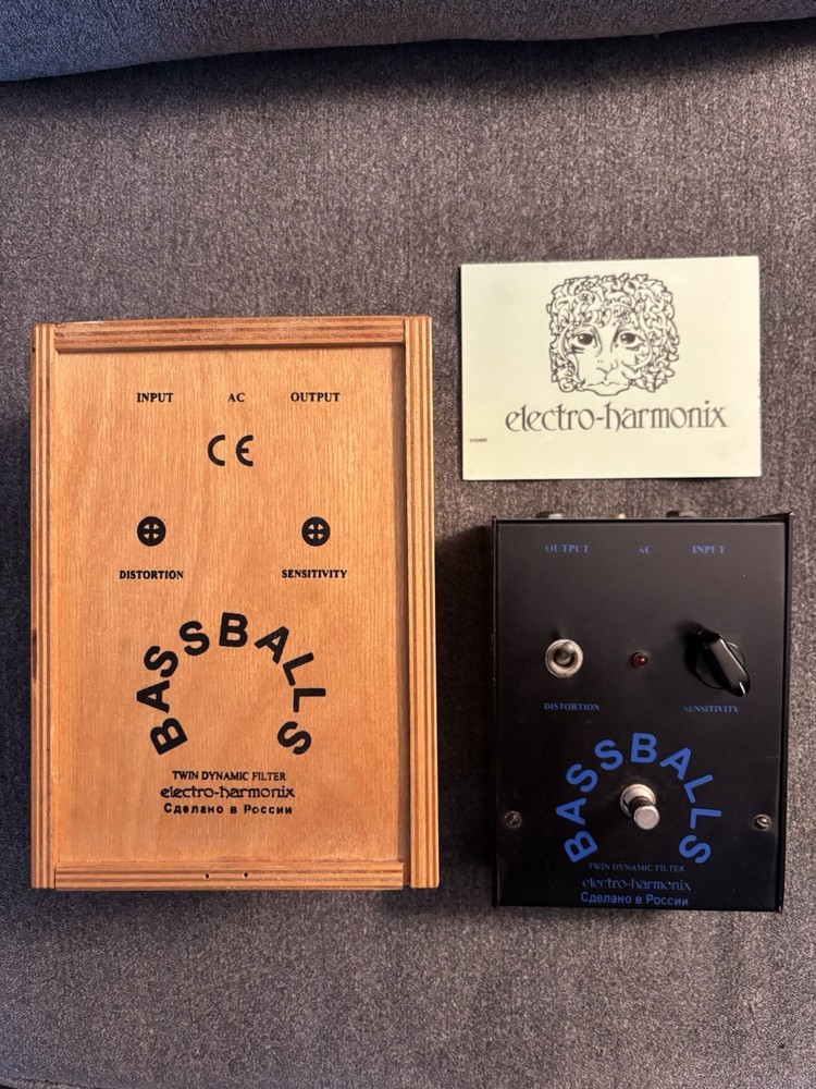 Vintage Electro-Harmonix Sovtek BassBalls Envelope Filter Complete With Box