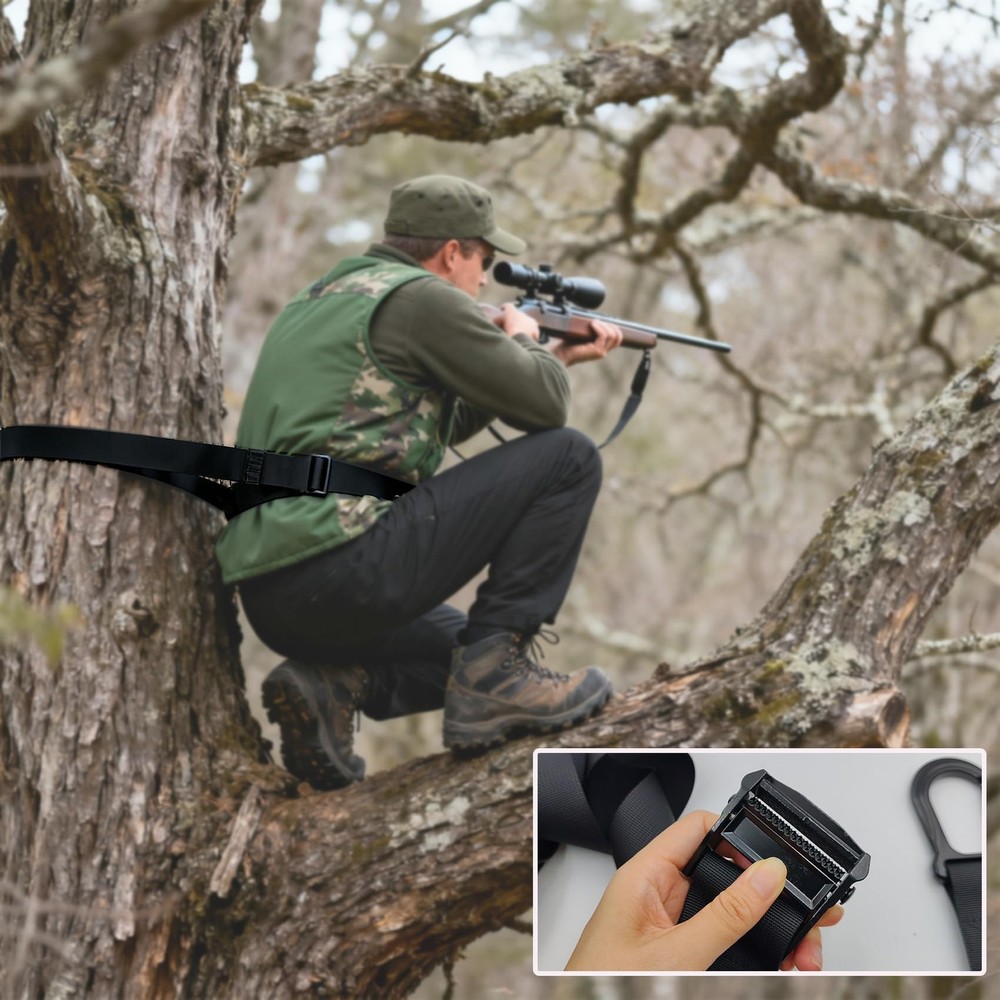 Hunting Safety Harness Tree Strap, Fall Protection Tree Stand Harness Strap, ...