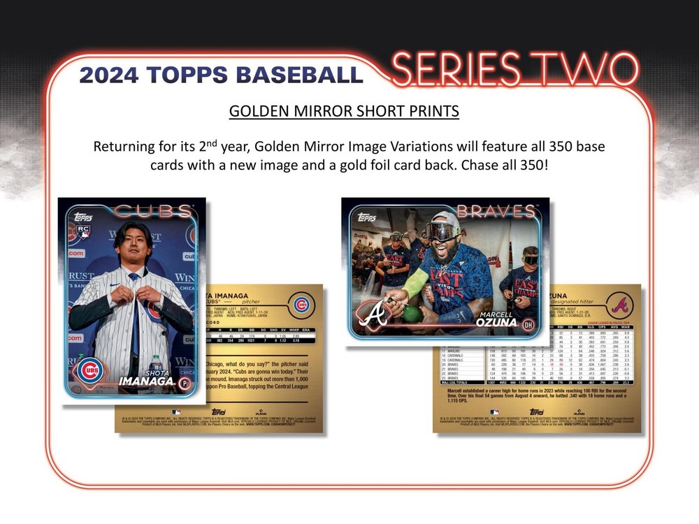 2024 TOPPS SERIES 2 BASEBALL HOBBY BOX