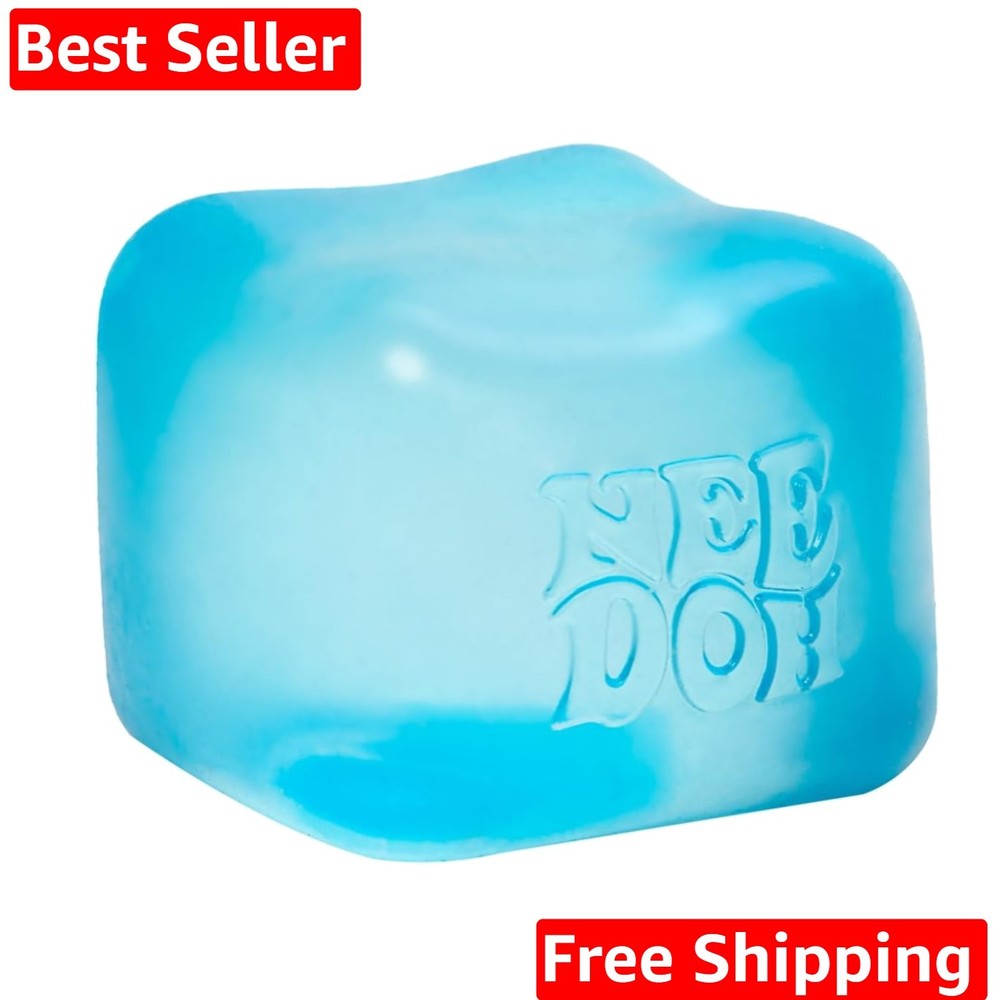 NeeDoh Nice Cube -Sensory Squeeze Toy with Super Solid Squish - 2.25" Cube
