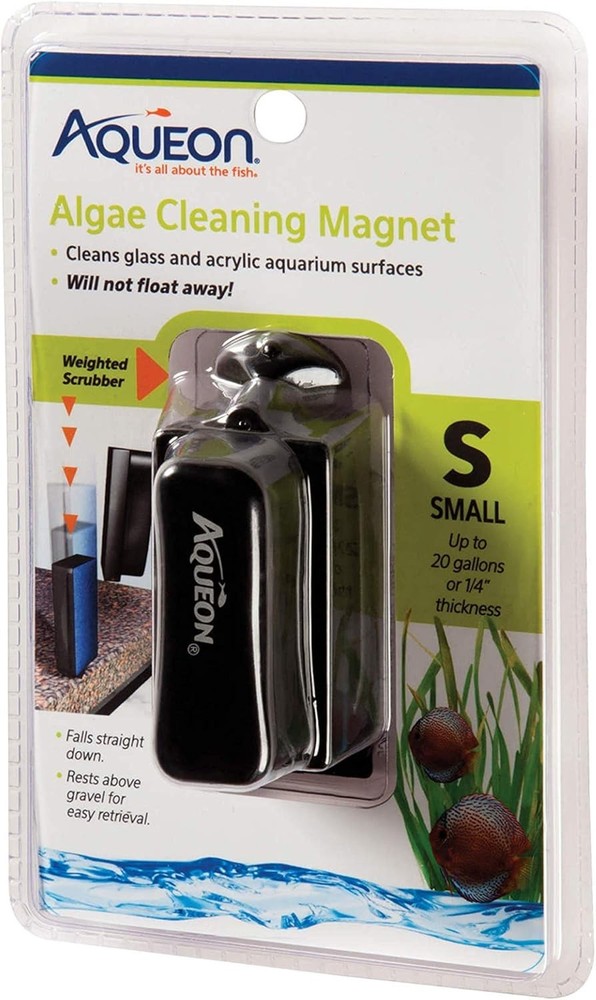 Fish Tank Algae Scraper - Lightweight + Non-Scratch Design for Glass & Acrylic