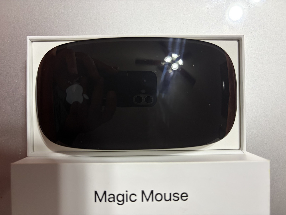 Apple Magic Mouse Multi-Touch Surface (USB-C) - Wireless - Black