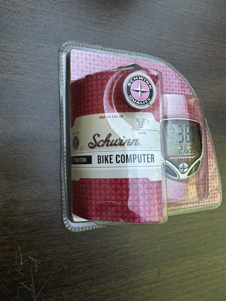 SCHWINN 12 Function Bike Computer Distance Speed Clock Computer New Sealed