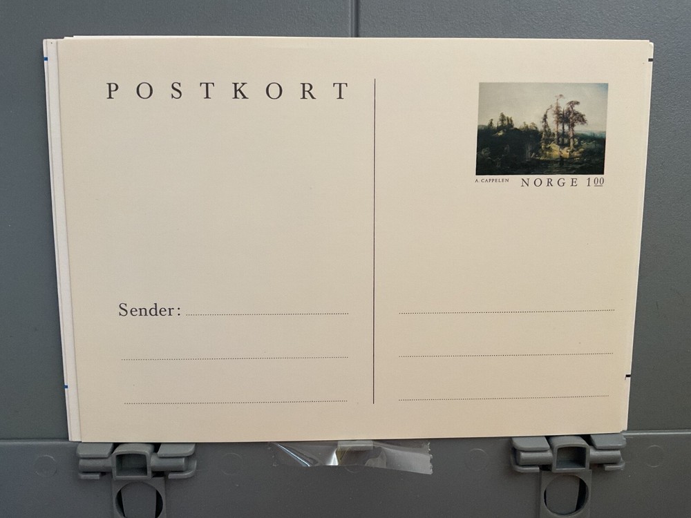Norway mint unused Postcard 9 postal items A23900