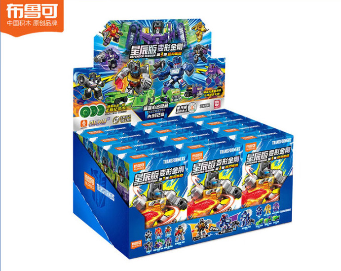 Blokees Transformers Defender Version 3rd Blindbox Model Kit Assembled Figure