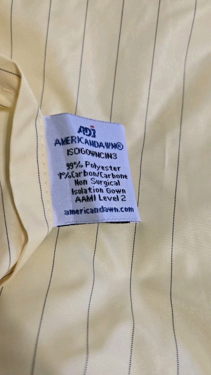 Medical Surgical Gown Level 2, Washable Isolation Hospital Gowns(10 Pack)