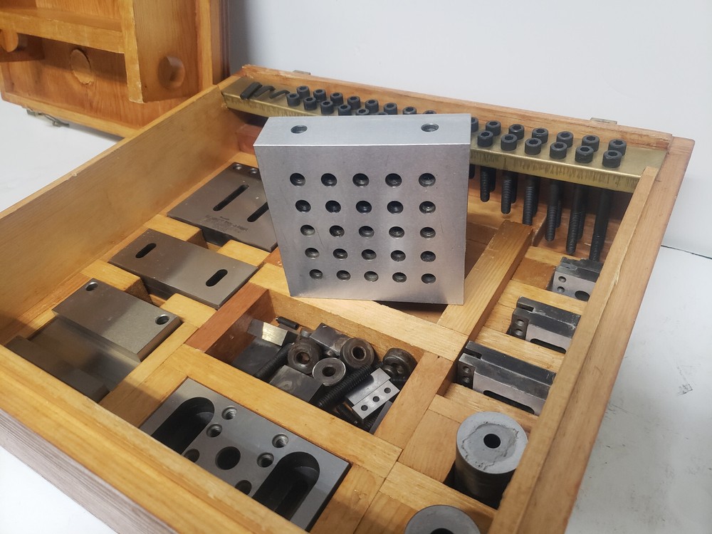 Anton Machine Works Toolmaker's Knee Kit Angle Plate Set Suburban Tool Precision