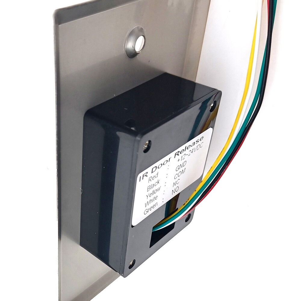 IR No Touch Exit Button NO NC LED Touchless Switch For Door Access Control Lock