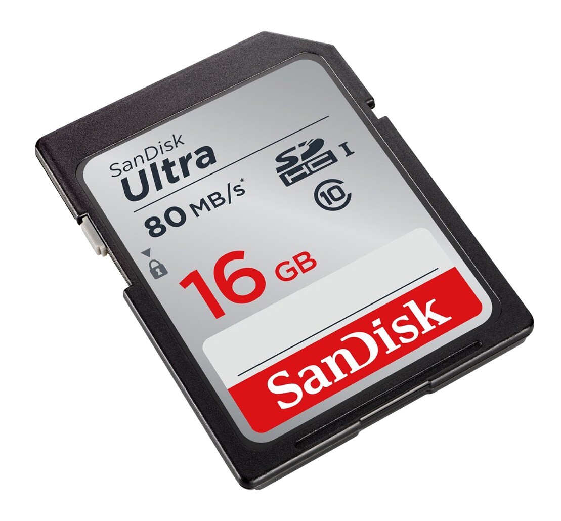 NEW 5x Lot SanDisk Ultra 16GB 80MB/s SD SDHC SDSDUNB Camera Card Lot 5 x 16 GB