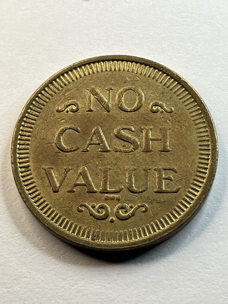 TREE HOUSE ARCADE TOKEN - (OBSOLETE, RETIRED) MASHANTUCKET, CONNECTICUT #te1