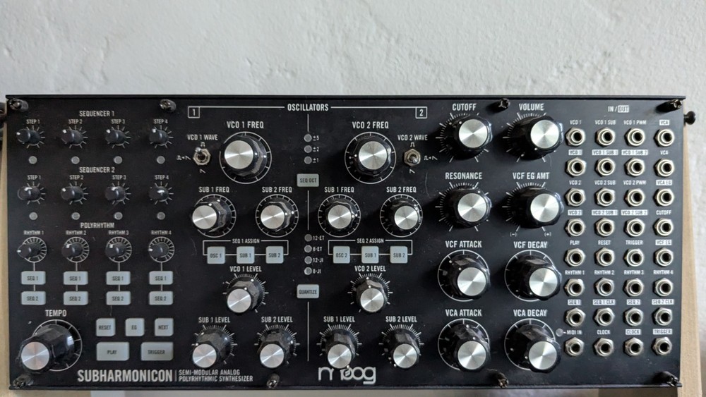 Moog Subharmonicon Semi-Modular Polyrhythmic Analog Synthesizer