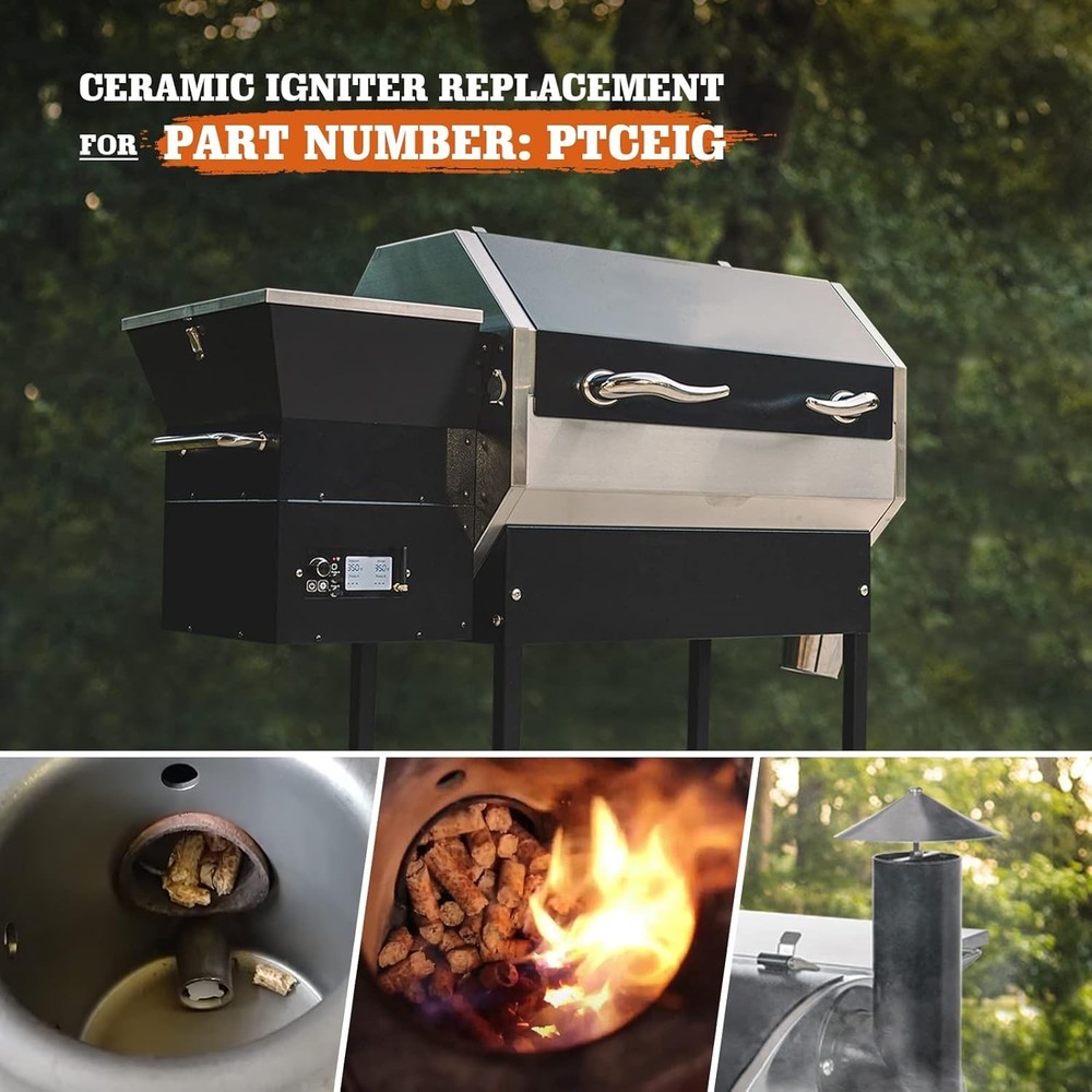 Ceramic Igniter Element Replacement for REC TEC, Recteq Wood Pellet Grill and...