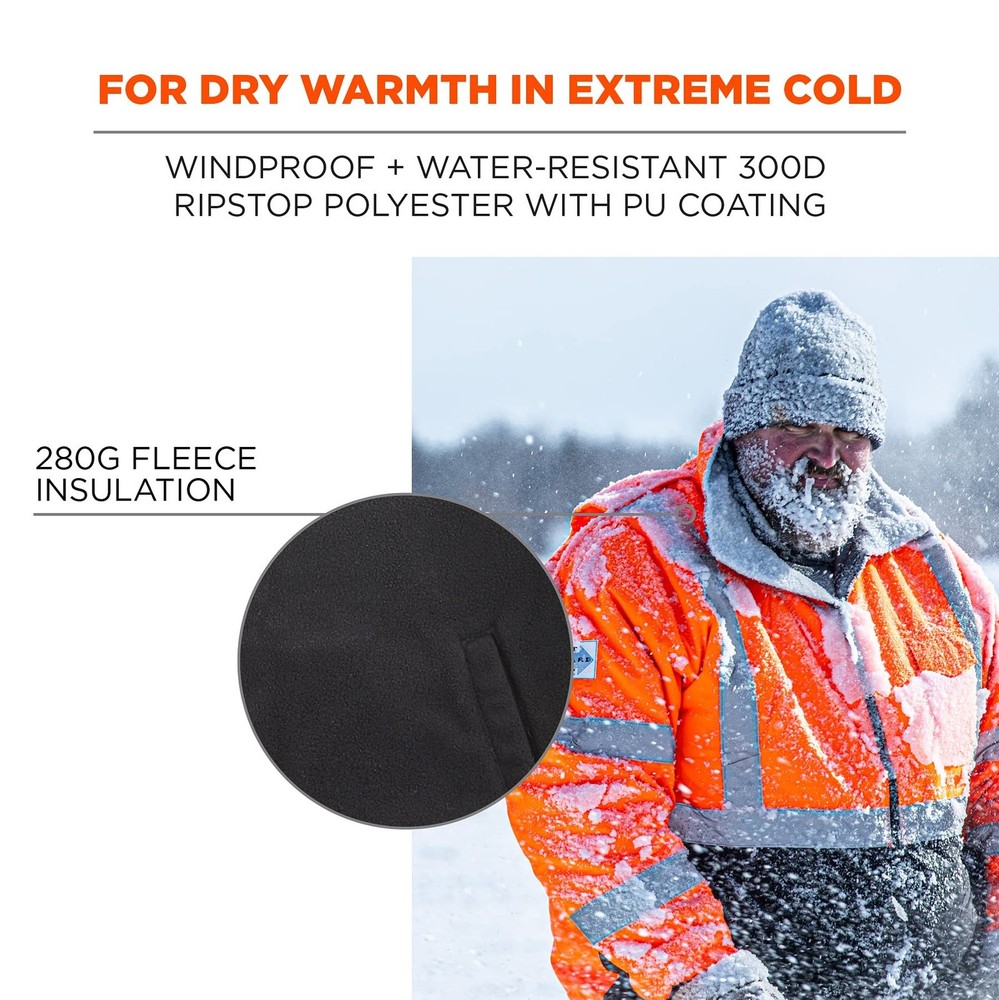 Ergodyne Standard Jacket Lime 3X-Large