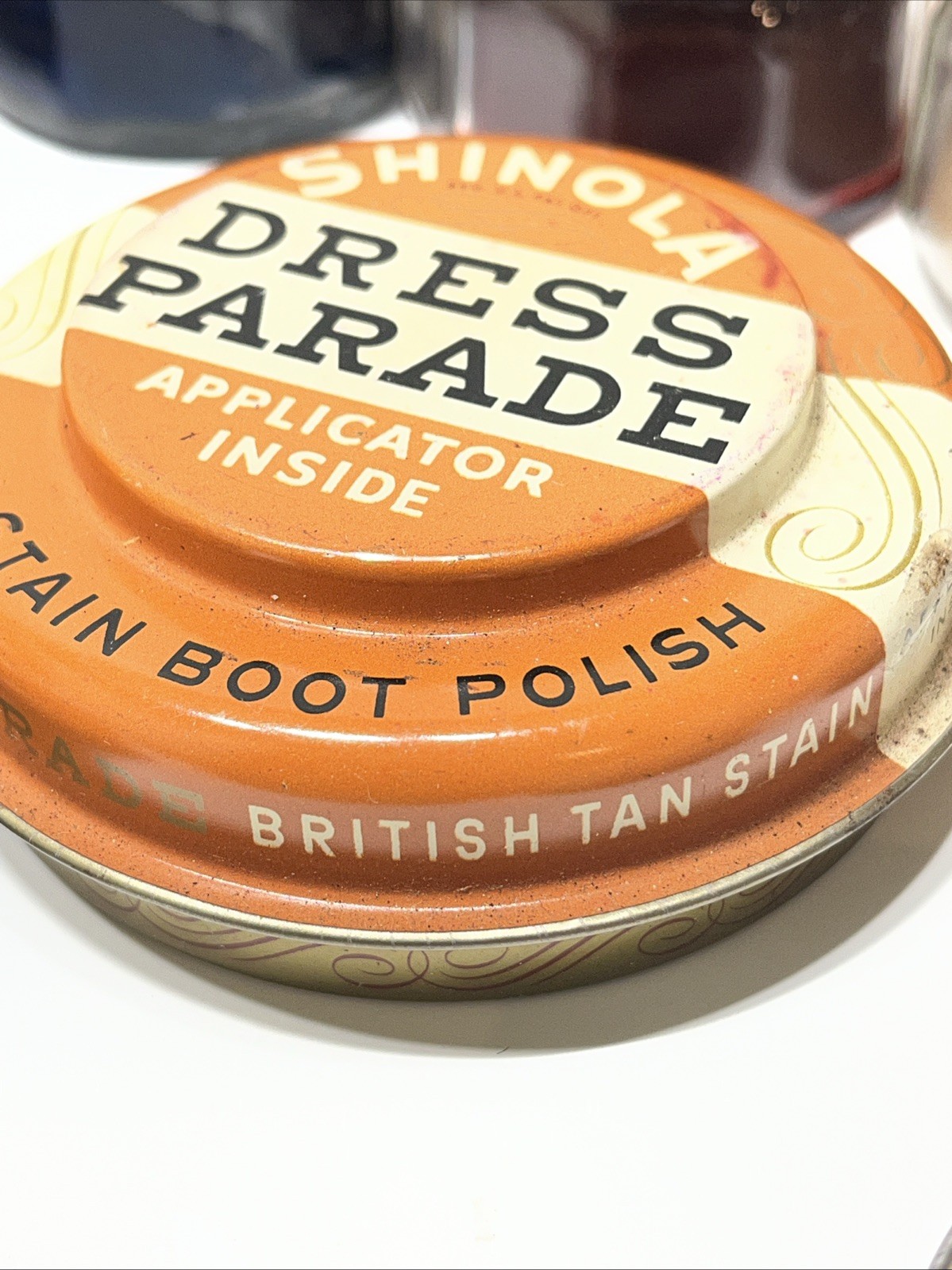 Vintage Lot of 24 Shoe Shine/Polishes/Leather Dye/Cream Shinola Esquire