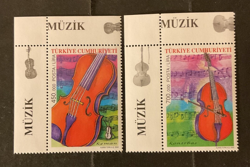 Stamps Turkey Scott #2838-9 never hinged