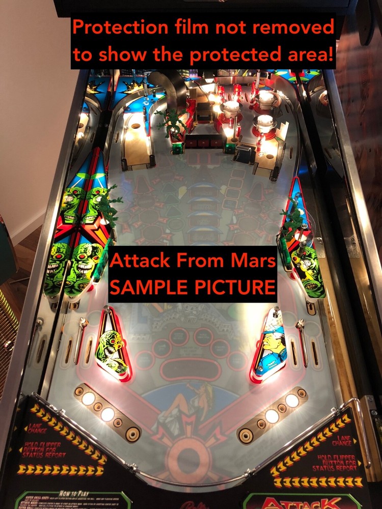 Playfield Protector for Williams - Grand Lizard Pinball Machine