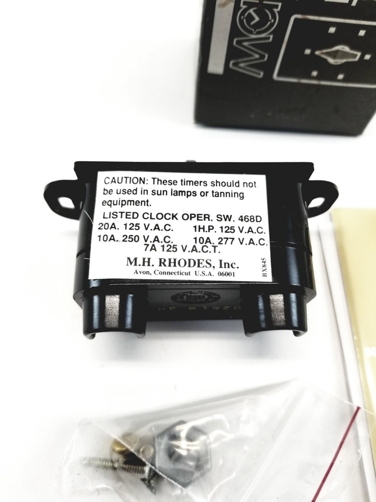 MarkTime 90281 Wall Box Time Switch 2 Hour Dial Timer Energy Saver Mark Time