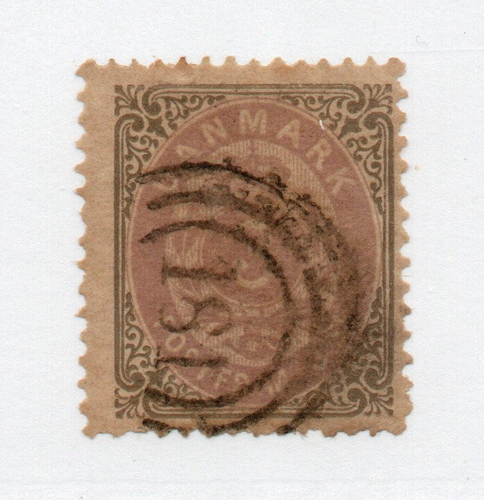 Denmark - Sc# 17 Used         -        Lot 1024225