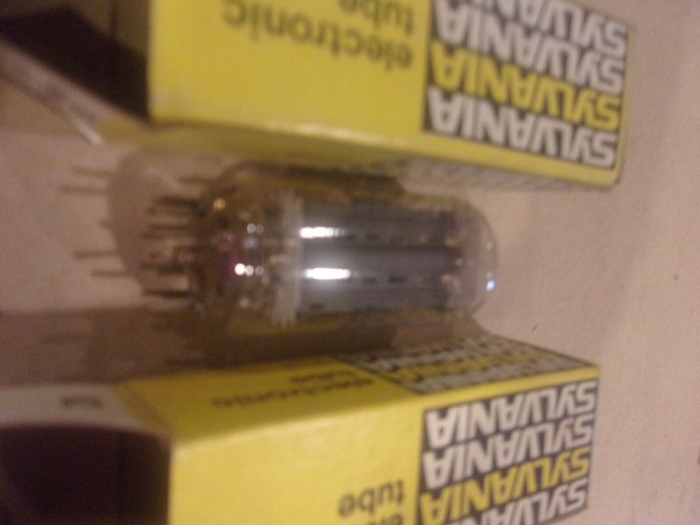 OEM VINTAGE ELECTRONIC TUBE  SYLVANIA  6AY3