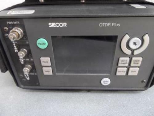 Siecor OTDR Plus Multimeter Model 383-SD54 Options VFL/PM/CW