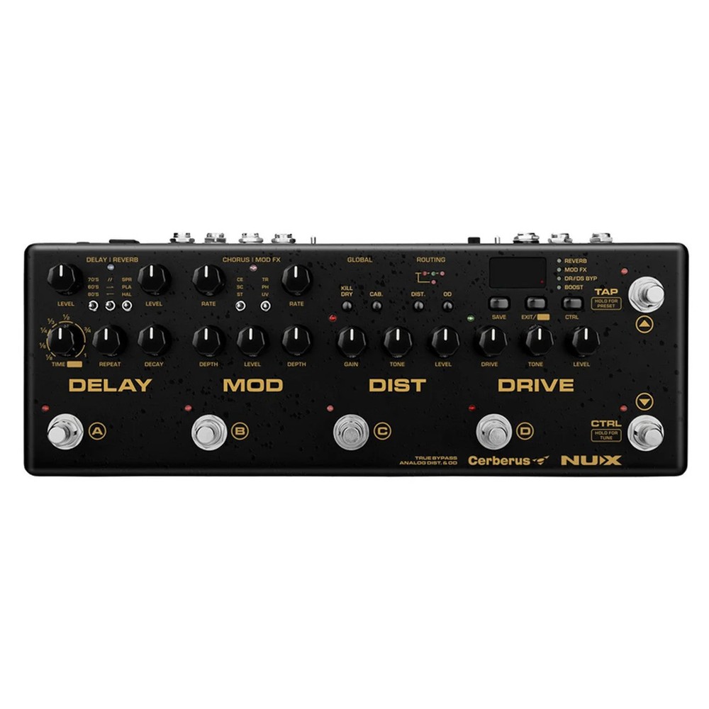 Nux Cerberus Multi Effects Guitar Pedal Controller
