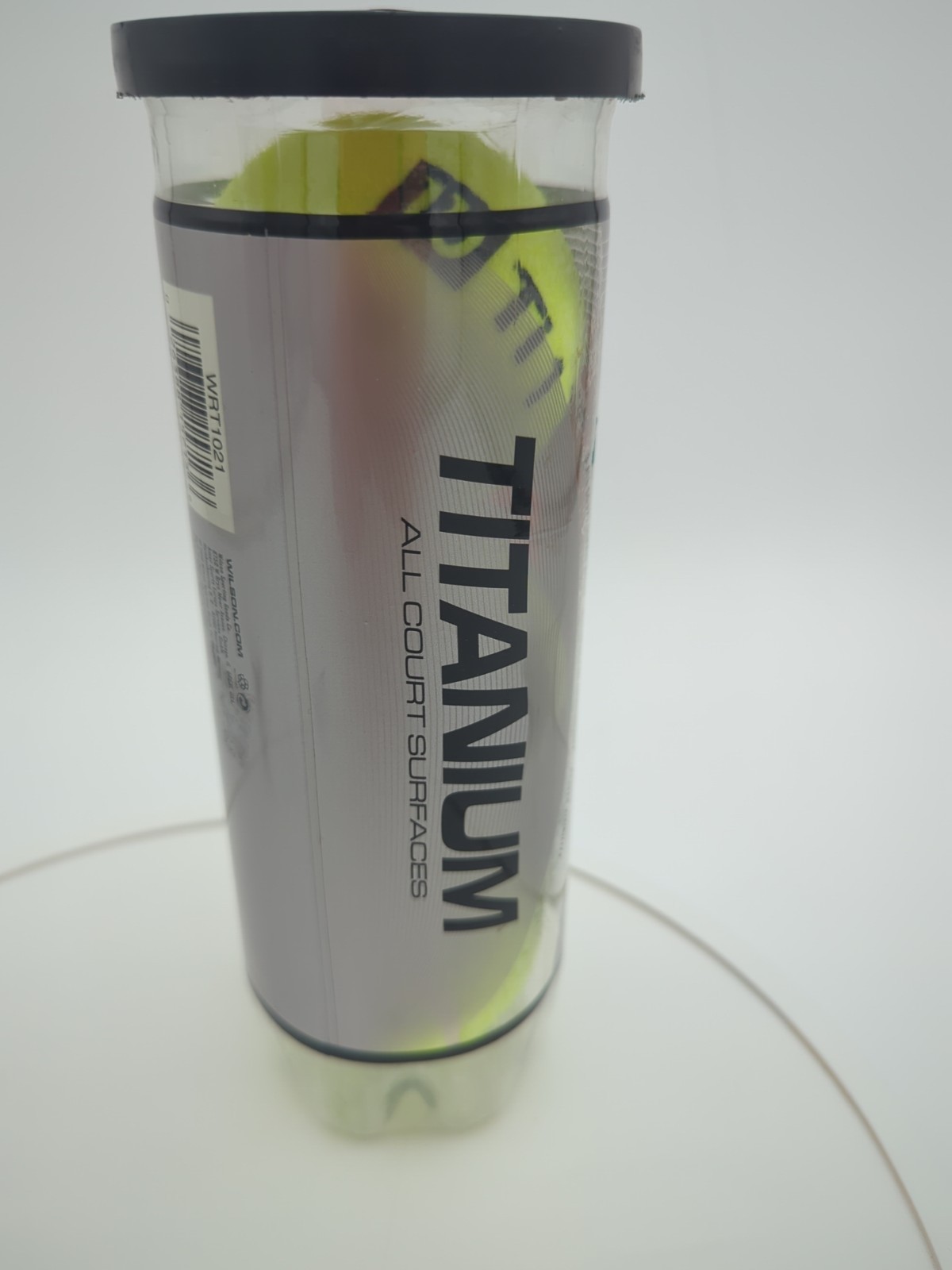 Wilson Titanium All Court Surfaces Tennis Balls (3 in 1 can) Open Box