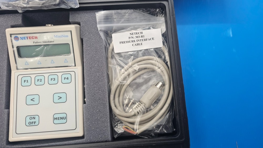 Netech Corp. MiniSim Patient ECG Arrhythmia Advanced Parameter Simulator