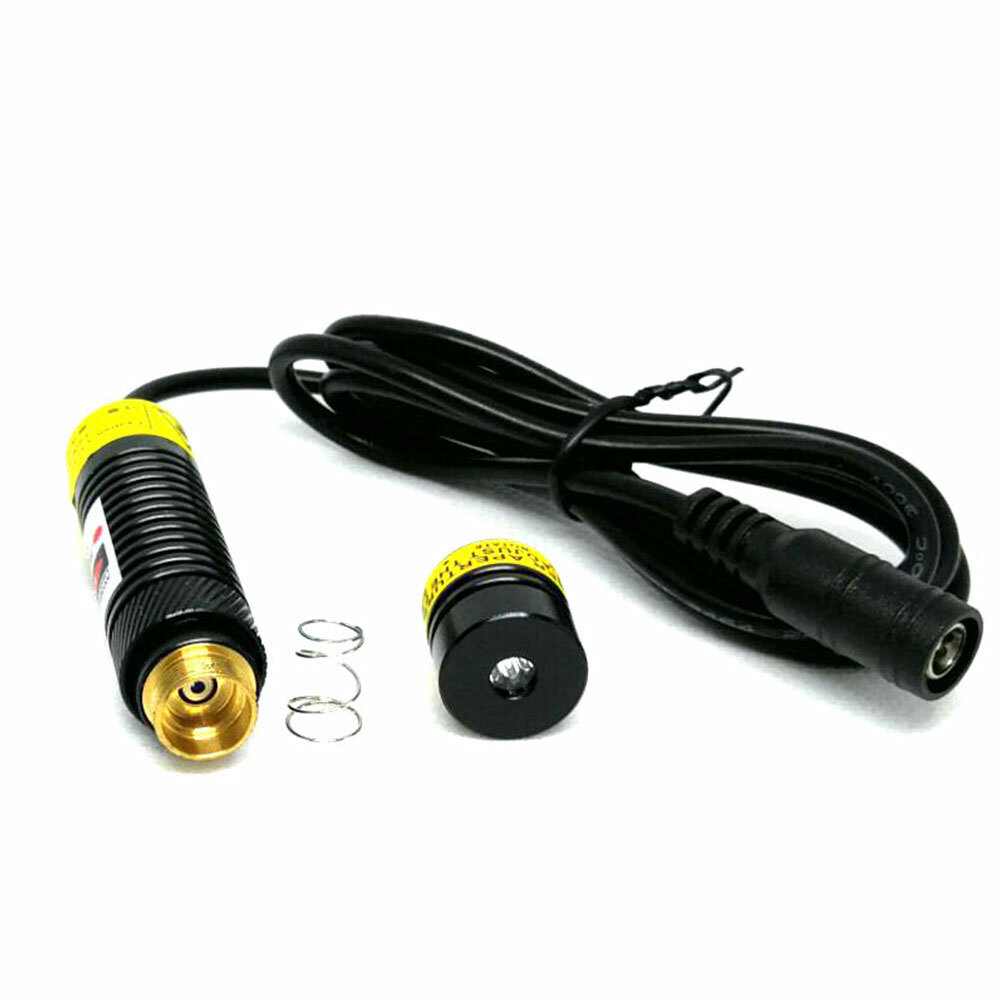 515nm 30mW Green Generator Laser Module Dot/Line/Cross Alignment Tool DC12V