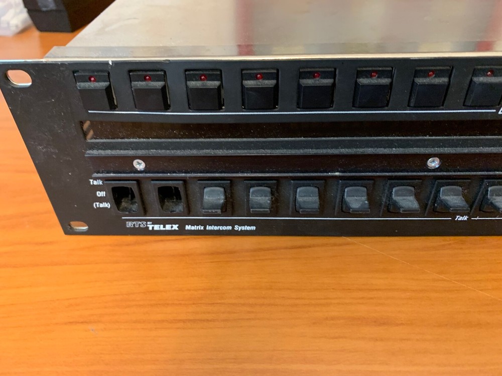 RTS Systems KP96-7 Telex Matrix Intercom Key Panel