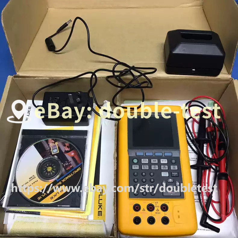 Fluke 743B Documenting Process Calibrator with accessories #dou