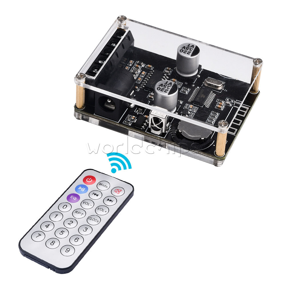 40W Stereo For Bluetooth Power Amplifier Board DC 5-24V Digital Amplifier Module