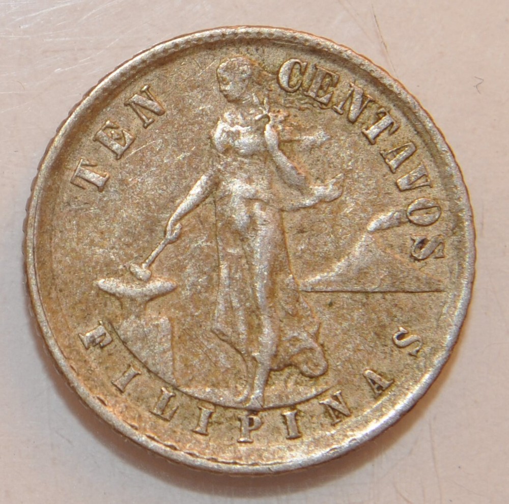1937 Philipines 10 Centavos